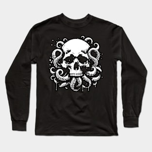 skull kraken Long Sleeve T-Shirt